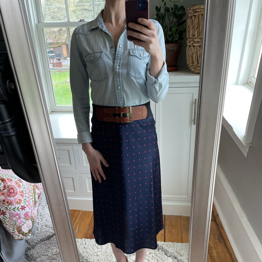 J.Crew pull-on slip skirt. - Picture 5 of 10